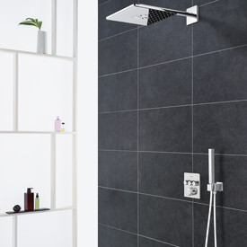 Grohe Grohtherm SmartControl dusjpakke, komplett med hodedusj og hånddusj