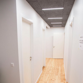 Green:ID LED skinne, troldtekt, innfelt, driver, 60 cm, 4000K