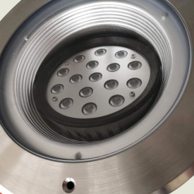 DIOSPOT Innfelt Ø270mm 24W 2000lm 830 IP67 kip