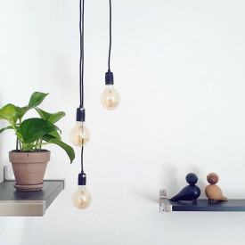 Nielsen Light K9 klyngependellampe, 3 lamper