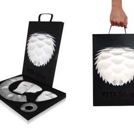 Umage Silvia lampskärm, stål, Ø32 cm