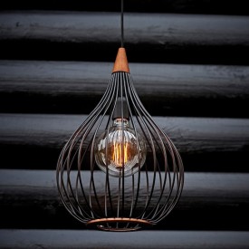 Halo Design Drops pendellampe, metall, Ø23 cm