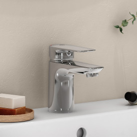 Gustavsberg Atlantic tvättställsblandare, krom