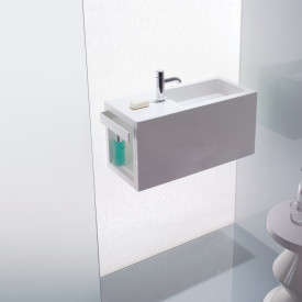 Alape Xplore.s møbelpakke, 64,5x30 cm, hvit