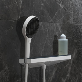 Hansgrohe Rainfinity Porter 500 slangeuttak, matt hvit