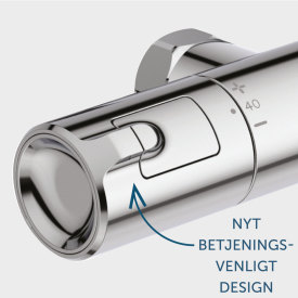 Ideal Standard Ceratherm T50 duschblandare, krom