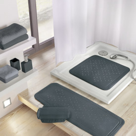 Kleine Wolke Arosa skridmåtte, 55x55 cm, grå