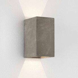 Astro Oslo udendørs væglampe, beton, H16 cm