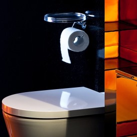 Kartell Laufen hylle, Ø18,5 cm, krom