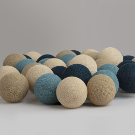 Iris Lights Graphic Grey lyslenke, 35 kuler