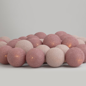 Iris Lights French Rose lyslenke, 35 kuler