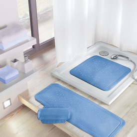 Kleine Wolke Arosa skridmåtte, 36x92 cm, blå