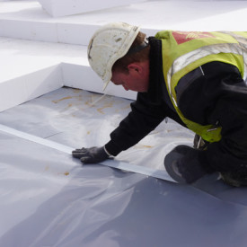 Isola 400 radon- og fugtspærre 0,73 x 25 meter