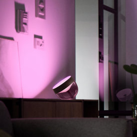 Philips Hue Iris bordlampe, sort
