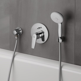 Grohe Tempesta 100 hånddusj, vannbesparende, krom