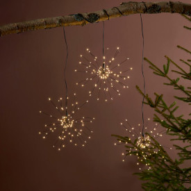 6 stk Markslöjd Meteor pendler