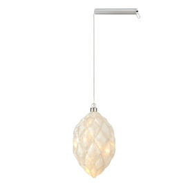 18 stk Markslöjd Pearl ophæng, lang