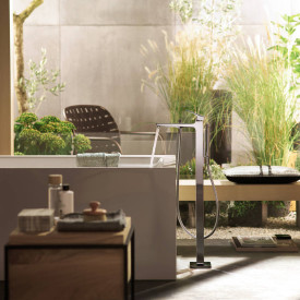 Hansgrohe Metropol kararmatur med brusesæt, krom