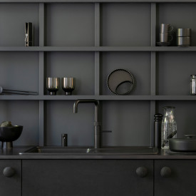 Quooker Fusion Square Pro3 køkkenarmatur, kogende vand, sort