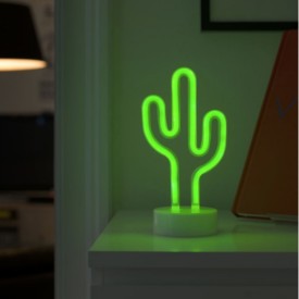 Konstsmide lysslange, grønn kaktus