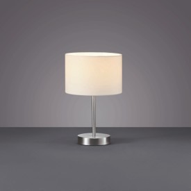 Trio Lighting Hotel bordlampe, hvit, 20 cm