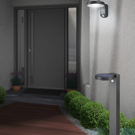 Trio Lighting Posadas solcelle pullert