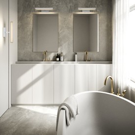 Nordlux Otis spejllampe, hvid, 40 cm