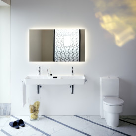 Laufen Val håndkleholder til servant, venstre, krom