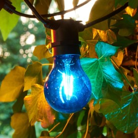 Sirius Tobias lyspærer, blå