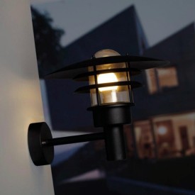 Nordlux Lønstrup 32 utelys vegg, sort