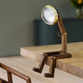 Mr Wattson bordlampe, messing