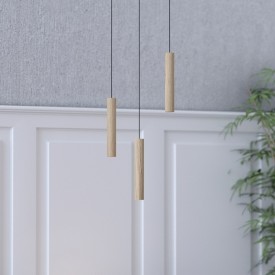 Umage Chimes pendellampe, lyst tre