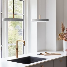 Umage Asteria pendellampe, hvit, Ø31 cm