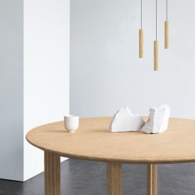 Umage Chimes klyngelampe, lyst tre