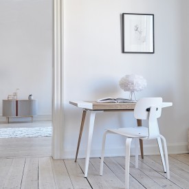 Umage Mini Eos fjær bordlampe, hvit