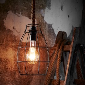 Nielsen Light P5 E27 taufatningssett, svart