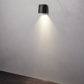 Nielsen Light Ask utendørs vegglampe, antrasit