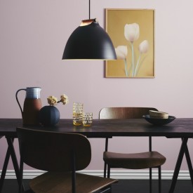 Halo Design Århus pendellampe, sort, Ø40 cm