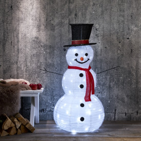 Star Trading Tecidy snemand med lys