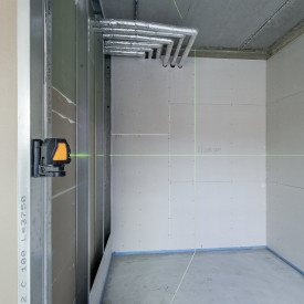 Geo Fennel FLG40-PC krysslinjelaser, grønn