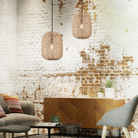 Trio Lighting Runa pendel, Ø30 cm