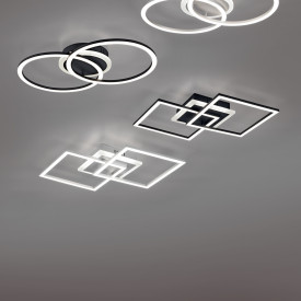 Trio Lighting Venida loftlampe, rund