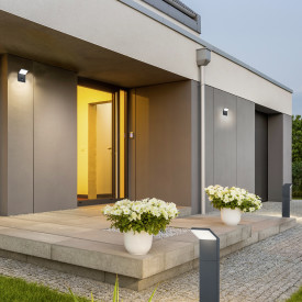 Trio Lighting Pearl utendørs vegglampe med sensor