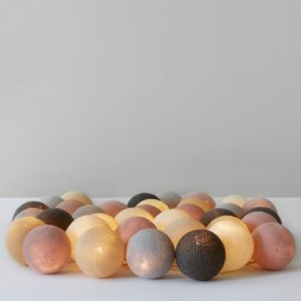 Iris Lights Blush lyskjede, 20 kuler