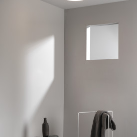 Astro Altea plafond, krom/hvid