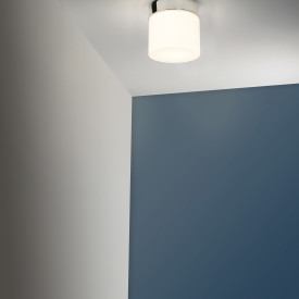 Astro Sabina loftlampe, krom/hvid