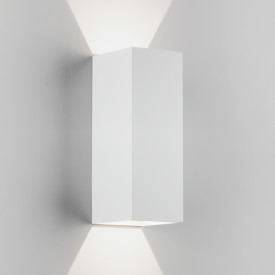 Astro Oslo udendørs væglampe, hvid, H25,5 cm