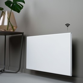 Adax Neo H elradiator med termostat & wifi, 230V, 1000W, hvid, 12-16 m²