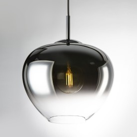 SLV Pantilo Convex pendel, krom, Ø29 cm