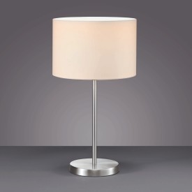 Trio Lighting Hotel bordlampe, hvit, 55 cm